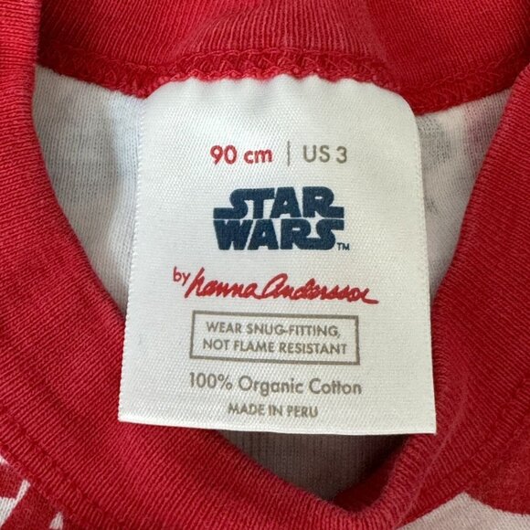 Hanna x Star Wars Valentine Pajamas sz 90 - Picture 3 of 4